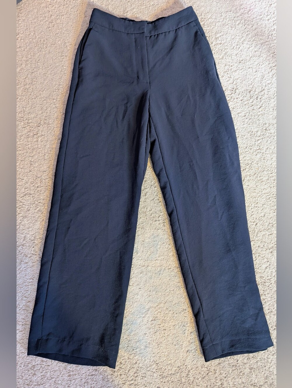 Wilfred Aritzia Limitless Navy Wide-Leg Trousers NEVER WORN